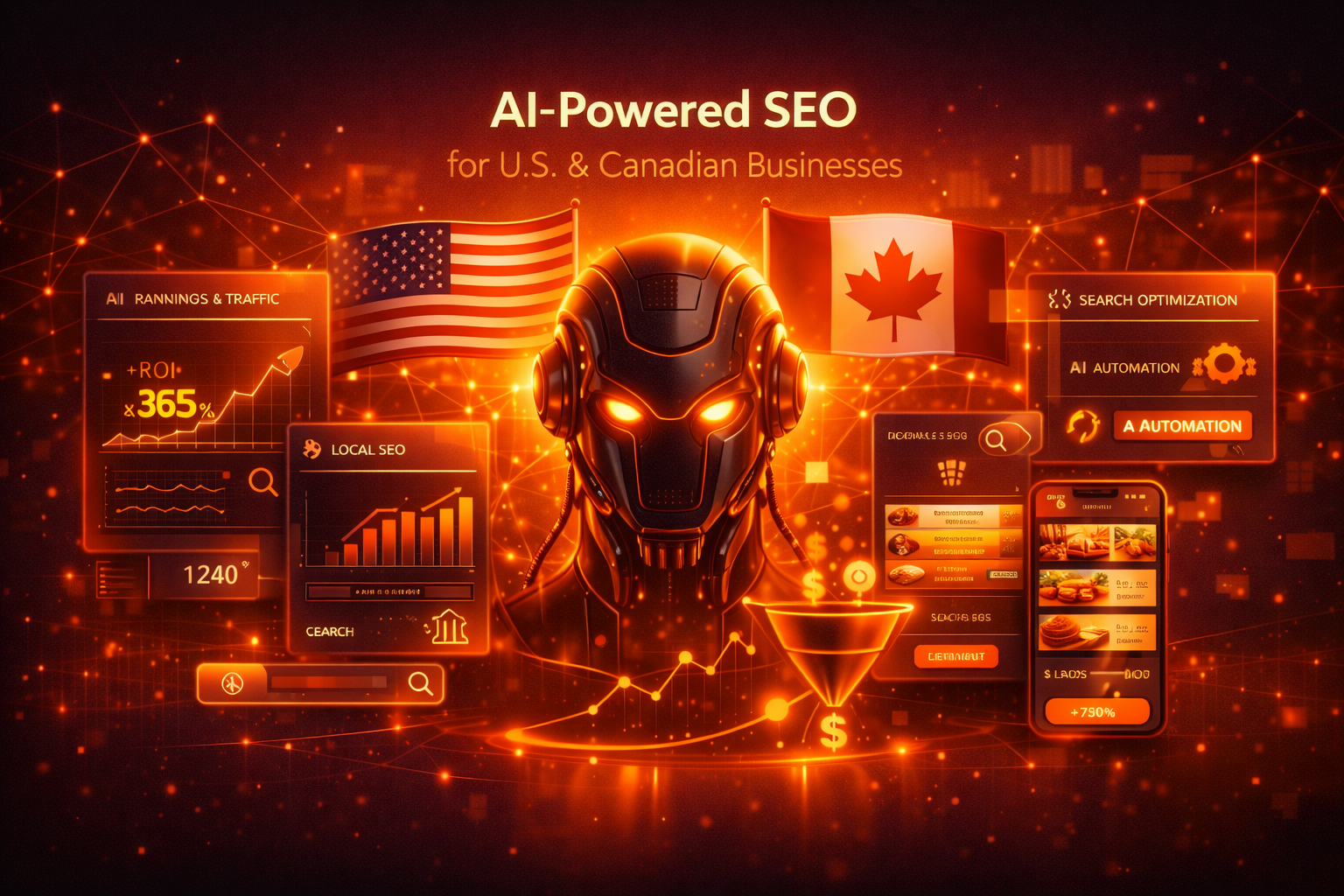AI-powered SEO for US and Canadian businesses 2026