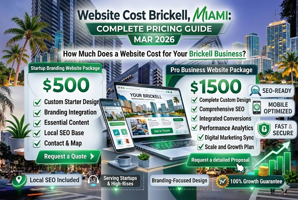 Website Cost Brickell Miami Guide Image