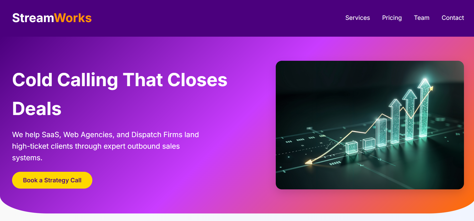 StreamWorks website